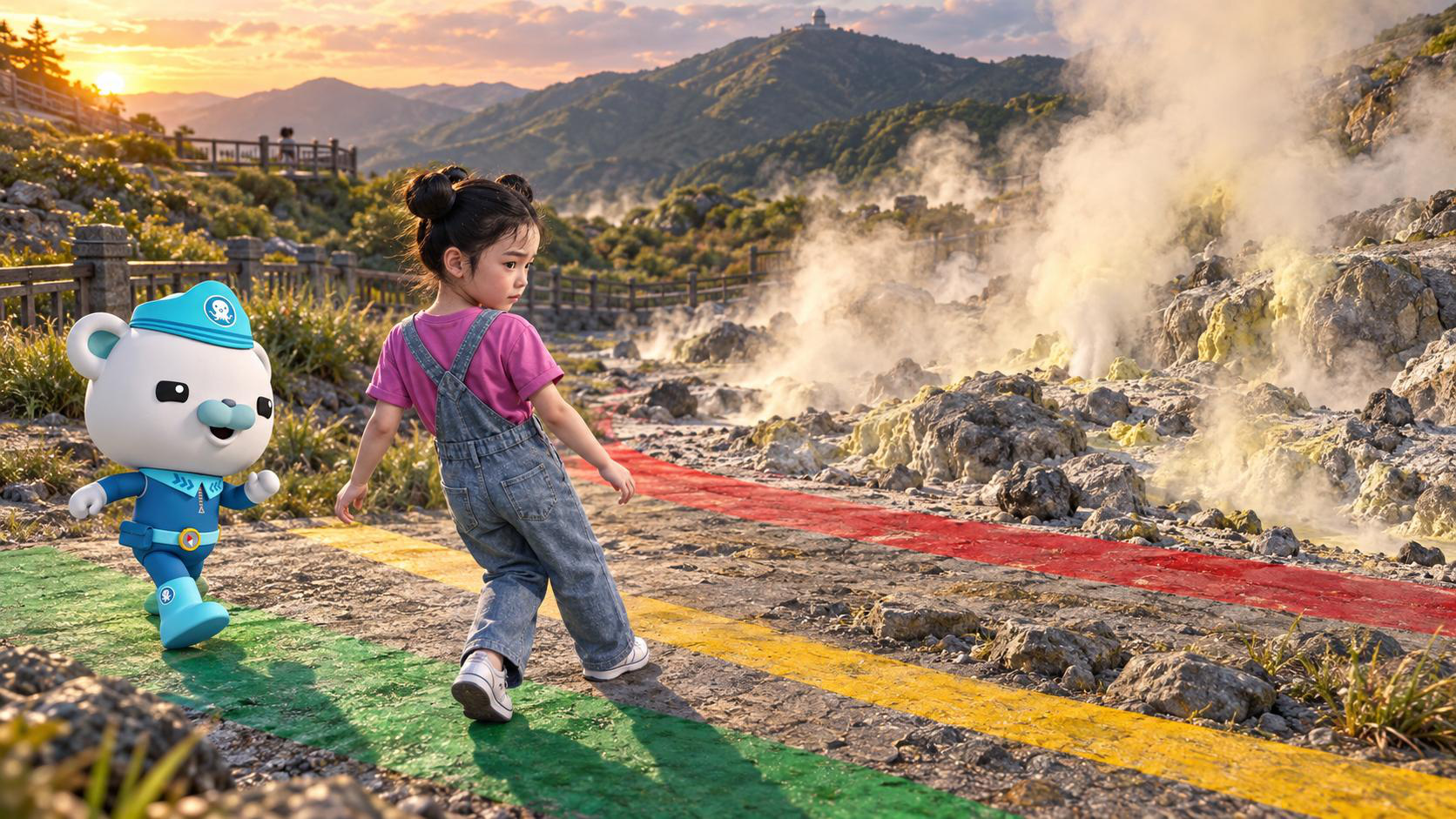 台湾阳明山火山